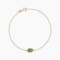 Bracelets sur Grenoble : Histoire d'Or Bracelet Lucky Gems Or Jaune Aventurine