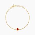 Histoire d'Or Bracelet Coralie Coeur Or Jaune
