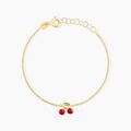 Histoire d'Or Bracelet Cherry Cerise Or Jaune