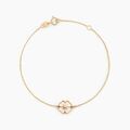 Bracelets sur Grenoble : Histoire d'Or Bracelet Lucky Gems Or Jaune Nacre Oxyde De Zirconium