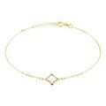 Bracelets sur Grenoble : Histoire d'Or Bracelet Lucky Gems Or Jaune Nacre
