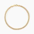 Histoire d'Or Bracelet Or Jaune Capucin Maille Marine