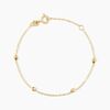 Histoire d'Or Bracelet Chaine Boules Alternees Or Jaune