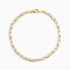 Histoire d'Or Bracelet Danae Plaquette Or Bicolore
