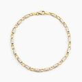 Histoire d'Or Bracelet Danae Plaquette Or Bicolore