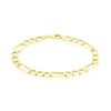 Histoire d'Or Bracelet Or Jaune Maille Altern&eacute;e