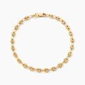 Histoire d'Or Bracelet Dami Maille Grain De Cafe Or Jaune