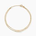 Bracelets sur Grenoble : Histoire d'Or Bracelet Rain Or Jaune