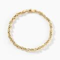 Histoire d'Or Bracelet Cordelia Maille Corde Facettee Or Jaune