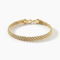 Histoire d'Or Bracelet Cordelia Maille Corde 3 Rangs Or Jaune
