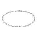 Histoire d'Or Bracelet Ophelio Maille Alternee 1/1 Or Blanc