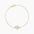 Histoire d'Or Bracelet Or Bicolore Fragaria