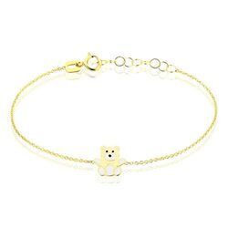 Histoire d'Or Bracelet Mae Ourson Or Jaune