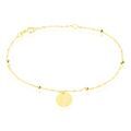 Bracelets sur Grenoble : Histoire d'Or Bracelet Cobeia Croix Maille For&ccedil;at Or Jaune
