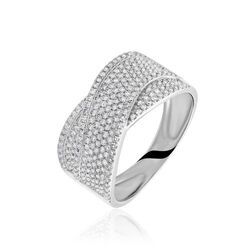 Histoire d'Or Bague Elyne Or Blanc Diamant