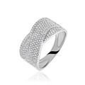 Histoire d'Or Bague Elyne Or Blanc Diamant