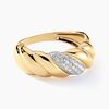 Histoire d'Or Bague Parker Or Jaune Diamant
