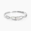Histoire d'Or Bague Solitaire Vilma Or Blanc Diamant