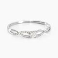 Histoire d'Or Bague Solitaire Vilma Or Blanc Diamant