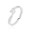Histoire d'Or Bague Callysta Or Blanc Diamant