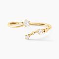 Histoire d'Or Bague Orion Or Jaune Oxyde De Zirconium