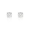 Histoire d'Or Boucles D'oreilles Puces One Platine Blanc Diamant