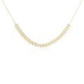 Histoire d'Or Collier Plaqu&eacute; Or Jaune Jay