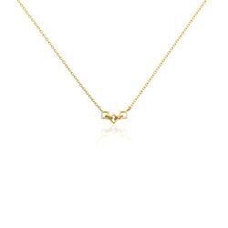 Histoire d'Or Collier Linka Plaqu&eacute; Or Jaune