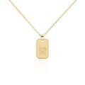 Histoire d'Or Collier Plaqu&eacute; Or Quintien