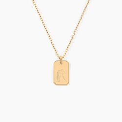 Histoire d'Or Collier Plaqu&eacute; Or Quintien