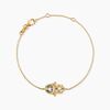 Histoire d'Or Bracelet Plaqu&eacute; Or Jaune Eumelia Oxydes De Zirconium