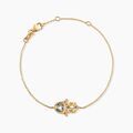 Histoire d'Or Bracelet Plaqu&eacute; Or Jaune Eumelia Oxydes De Zirconium