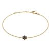 Histoire d'Or Bracelet Midnight Royalty Plaqu&eacute; Or Jaune Pierre De Synth&egrave;se