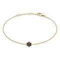 Histoire d'Or Bracelet Midnight Royalty Plaqu&eacute; Or Jaune Pierre De Synth&egrave;se