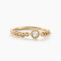 Histoire d'Or Bague Serenity Plaque Or Jaune Oxyde De Zirconium