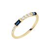 Histoire d'Or Bague Plaqu&eacute; Or Jaune Calvin Oxyde De Zirconium