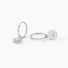 Histoire d'Or Cr&eacute;oles Embelia Argent Blanc Oxyde De Zirconium