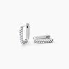 Histoire d'Or Creoles Rio Argent Blanc Oxyde De Zirconium
