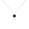 Histoire d'Or Collier Mani Argent Blanc Agate