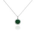 Histoire d'Or Collier Zea Argent Blanc Malachite