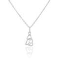 Histoire d'Or Collier Roma Argent Blanc Oxyde De Zirconium