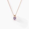 Histoire d'Or Collier Atieno Argent Rose Oxyde De Zirconium