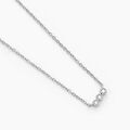 Histoire d'Or Collier Janys Argent Blanc Oxyde De Zirconium