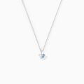 Colliers sur Grenoble : Histoire d'Or Collier Myhalf Argent Blanc Oxyde De Zirconium