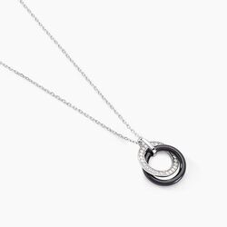 Histoire d'Or Collier Grizzel Argent Blanc Oxyde De Zirconium