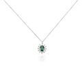 Histoire d'Or Collier Perez Argent Blanc Oxyde De Zirconium