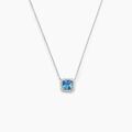 Colliers sur Grenoble : Histoire d'Or Collier Rio Argent Blanc Oxyde De Zirconium