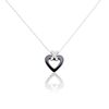 Histoire d'Or Collier Nolwen Argent Blanc C&eacute;ramique Et Oxyde De Zirconium