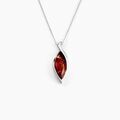 Histoire d'Or Collier Vyara Argent Blanc Ambre