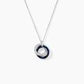 Histoire d'Or Collier Grizzel Argent C&eacute;ramique Oxyde